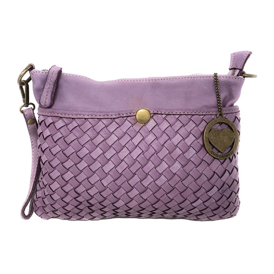 Borsa A Spalla Chicca Borse | Chicca Borse Bag Tracollina Borsetta A Spalla In Pelle Made In Italy 30X22X6 Cm Clutch K020