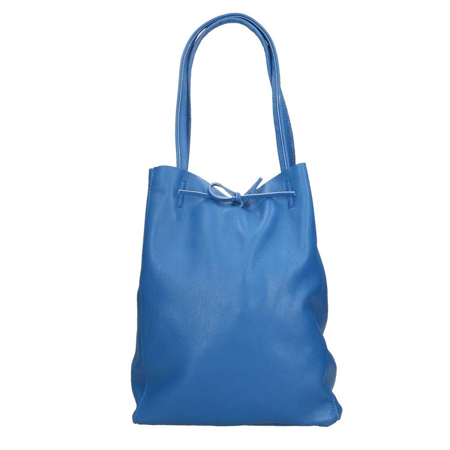 Borsa A Spalla Chicca Borse | Borsa A Spalla Da Donna In Vera Pelle Dollaro 27 X 33 X 13 Cm 34024