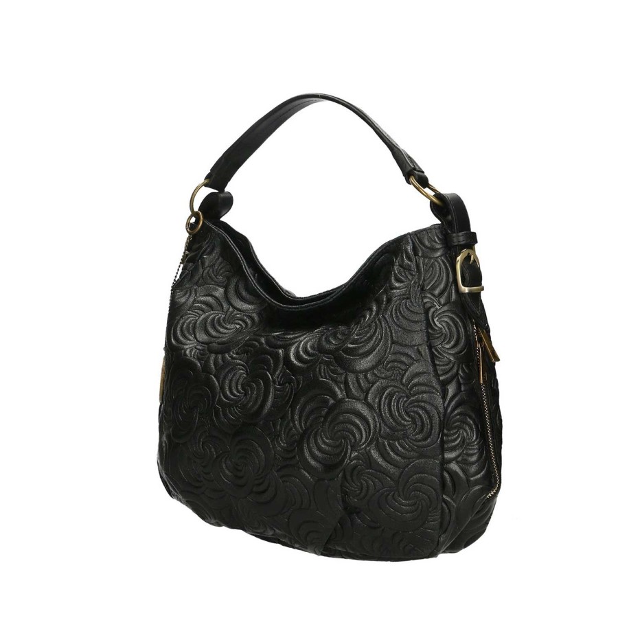 Borsa A Mano Chicca Borse | Borsa Elegante A Mano Da Donna In Pelle Scamosciata 33X33X13 Cm 80013