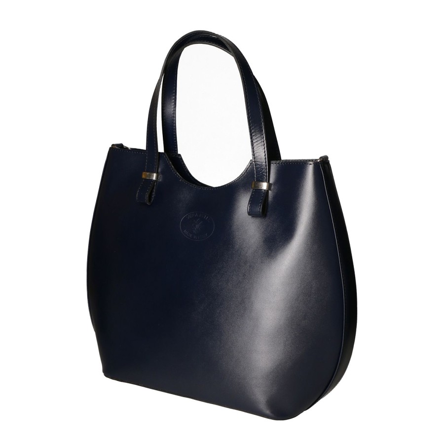 Borsa A Mano Chicca Borse | Borsa A Mano Elegante Da Donna In Pelle Liscia 80046