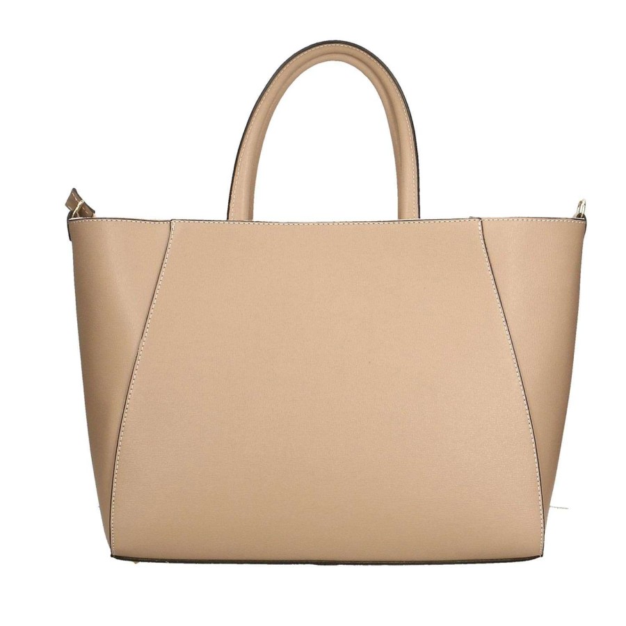 Borsa A Mano Chicca Borse | Borsa A Mano Da Donna Vera Pelle Saffiano 42X29X15 Cm 3302