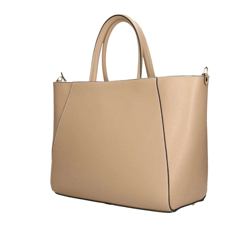 Borsa A Mano Chicca Borse | Borsa A Mano Da Donna Vera Pelle Saffiano 42X29X15 Cm 3302